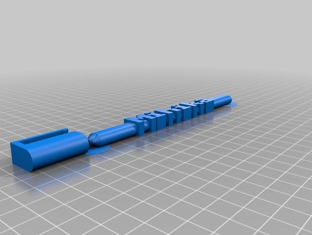 my customized advanced wormy pend pen office 3D print model - Mito3D