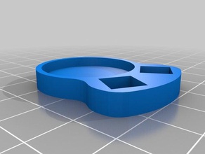 dice support 25mm bases games 3d print model - Mito3D
