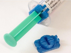 flux syringe plunger guide electronics 3d print model - Mito3D