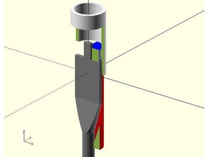 pi-piloto de tubo pvc substituição ferramentas manuais broca 3d print model - Mito3D