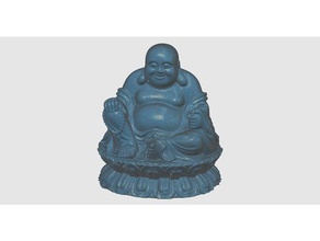 buddha 3d-drucken china Chinesisch Fett Abbildung Figur Glück lucky charms statue Statuen - Spielzeug Bauch 3d print model - Mito3D