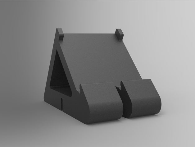 iphone 7 stand verticale che in posizione orizzontale l'elettronica iphone7 3D print model - Mito3D
