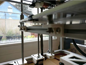ctc alutisch spindelmutteraufnahme Impressora 3d de peças 2020 extrusão alumínio impressora bizer tabela 3d print model - Mito3D