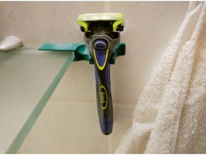 maquinilla de afeitar titular cuarto baño accesorios los hogares la 3d print model - Mito3D
