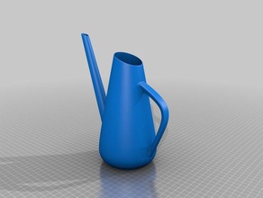 simple watercan outdoor & garden design minimal water watering can 3d print model - Mito3D