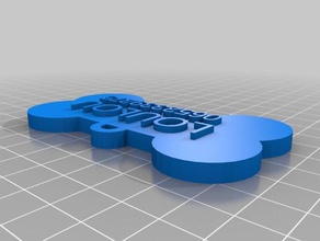 mon personnalisés dogtag les animaux de compagnie personnalisé 3d print model - Mito3D