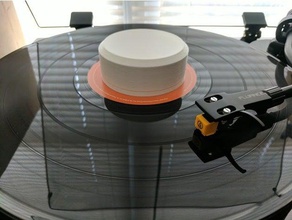 disco de vinilo peso estabilizador la música 3d print model - Mito3D