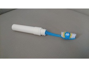 diş fırçası taşınabilir banyo 3d print model - Mito3D
