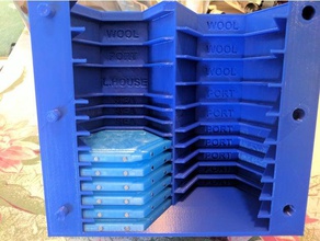 Siedler catan Aufbewahrungsbox Spiele box storage 3d print model - Mito3D
