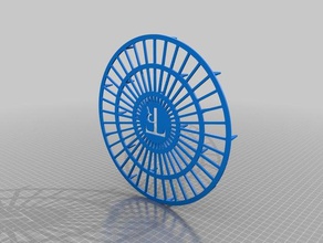 5 galon kova kurutucu spacer 3d yazıcı aksesuarları filament depolama filiment sahibi 3d print model - Mito3D