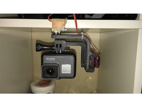 9g servo gopro cardan version v1 2 description de la caméra montage mount 3d print model - Mito3D