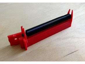 kossel delta spool holder rolling 3d printer accessories spindle mount 3d print model - Mito3D