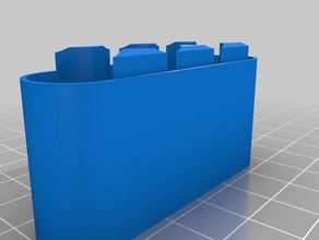 aa b kaplar özelleştirilmiş 3d print model - Mito3D