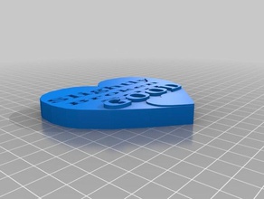 roto de buen corazón La impresión en 3d 3d print model - Mito3D