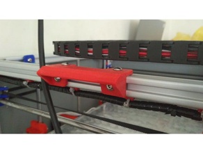 2020 profile side handle 3d printers extrusion printer handlebar 3d print model - Mito3D