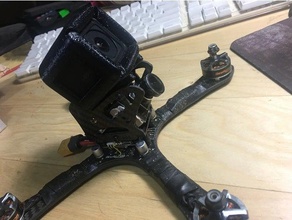 gopro Sitzung beerotor210 190 beerotor fpv gopro-Sitzung 3d print model - Mito3D