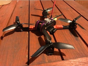 hippo 215 realacc purple215 sidepods koruma r c araçlar çerçeve quadcopter 3d print model - Mito3D