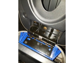 chevrolet impala de repos bras charnière la plaque l'automobile 3d print model - Mito3D