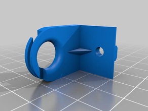 filamento guia de alinhamento titular Impressora 3d acessórios flsun cubo 3d print model - Mito3D
