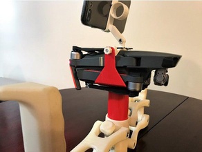 mavic pro tripod mount r c araçlar dji In drone kolu üçayak z ekseni sabitleyici 3d print model - Mito3D