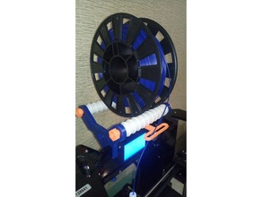 anet a6 - spool holder 3d printer accessories filament prusa i3 3d print model - Mito3D