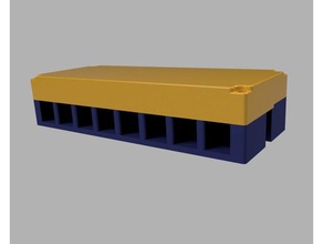 beelogger counter housing simple electronics beekeeping honeybee honeybeecounter 3d print model - Mito3D
