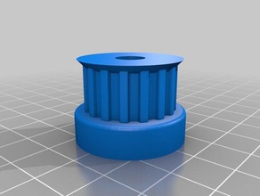 pulley 24th 3d printer parts customized 3d print model - Mito3D