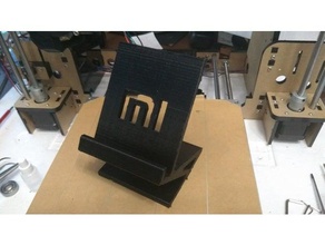 redmi nota 3 de pie organización el teléfono celular cargador redminote3 xiaomi note 3d print model - Mito3D