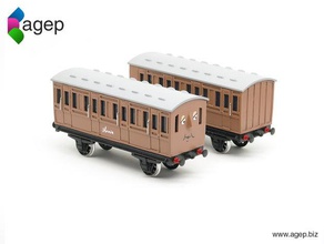 annie y clarabel - thomas & friends juegos juguetes modelo de ferrocarril 3d print model - Mito3D