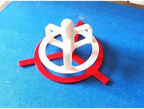 d rouleur filament spool holder 3d printer accessories derouleur bobine guide 3d print model - Mito3D