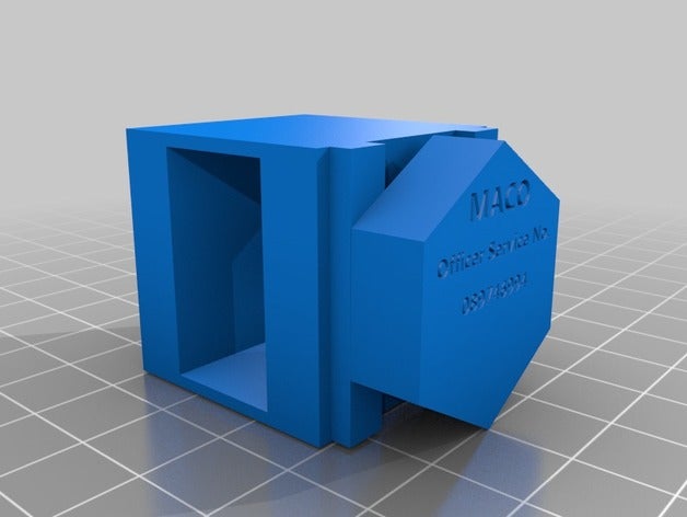 em-33 Holster Requisiten 3D print model - Mito3D