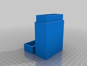 my customized card box games 3d print model - Mito3D