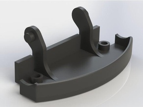 vw mk4 armrest lid button automotive 3d print model - Mito3D