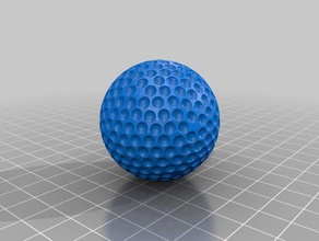 golf ball generator sport & outdoors golfball tammes 3d print model - Mito3D