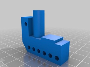 clodbuster superior 4-link de montagem r c veículos 3d print model - Mito3D