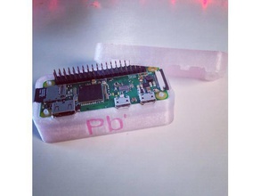 leadfoot pb' caso raspberry pi zero w eletrônica 3d print model - Mito3D