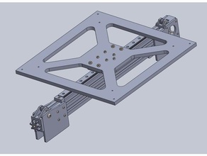 micromake c1 y-axis di guida lineare mod tenditore della cinghia Stampante 3d parti la aggiornamento asse y 3d print model - Mito3D