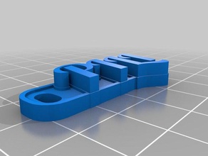 llavero pili i portachiavi su misura 3d print model - Mito3D