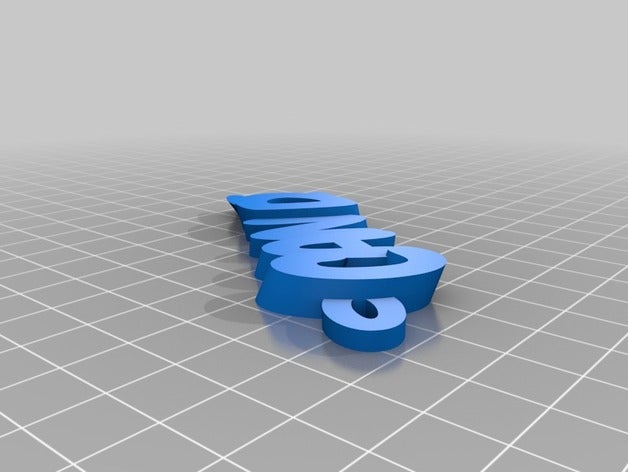 candi llaveros personalizado 3D print model - Mito3D