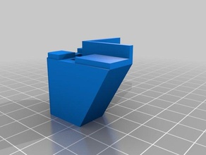 hp lab equipment back foot 3d print model - Mito3D