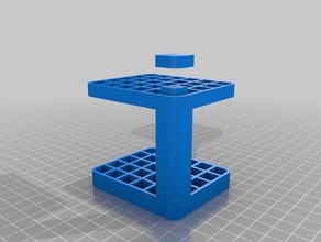 meine eigenen Pinsel-Halter Kunst-tools kundengebundene 3d print model - Mito3D