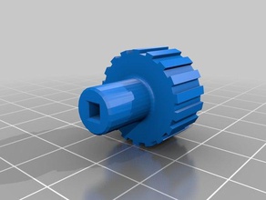 dragón de la perilla juguetes mecánicos windup 3d print model - Mito3D