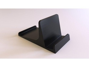 universal phone & tablet stand improved v2 mobile 3d print model - Mito3D