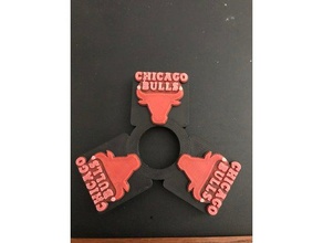 chicagobullsspinner Spielzeug & Spiele spinner 3d print model - Mito3D