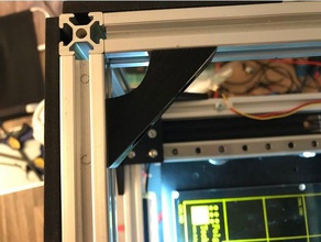 2020 90 deg angle bracket m5 screws 3d printer parts 3d print model - Mito3D