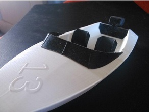 personnalisable bateau à moteur kit de jouets pm88 & jeux personnalisables customizer vitesse spirale vase d'impression jouet les 3d print model - Mito3D