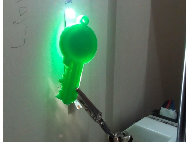 nfc-key household key keychain nfc smarthome 3D print model - Mito3D