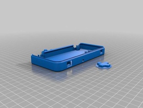 dunkel Blaue Teile video-Spiele 3d print model - Mito3D