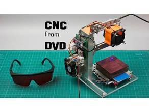 cosas cnc viejo dvd la electrónica arduino el láser 3d print model - Mito3D