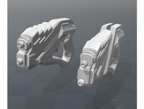 captain colds pistol legends 3d printing 3d print model - Mito3D
